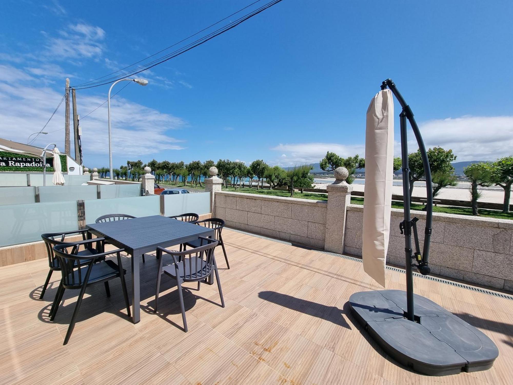 Foz Playa Rapadoira - Bajos Con Terrazaアパートメント エクステリア 写真